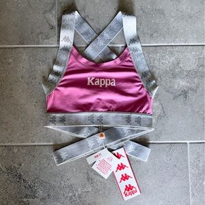 Women’s Kappa Pink and Gray Sports bra